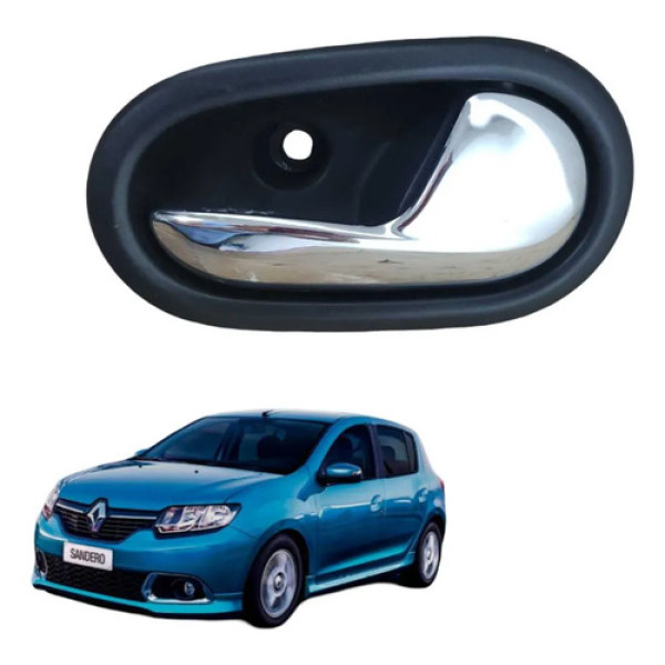 Maçaneta Puxador Porta Direita Logan 2015/18 Cx43 000
