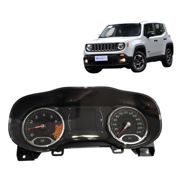 Painel Instrumentos Jeep Renegade 2016/2017 Cx497 Preto