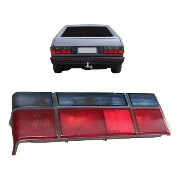Lanterna Traseira Esquerda Gol Quadrado 1987 A 1996  Esquerdo/motorista Vermelho