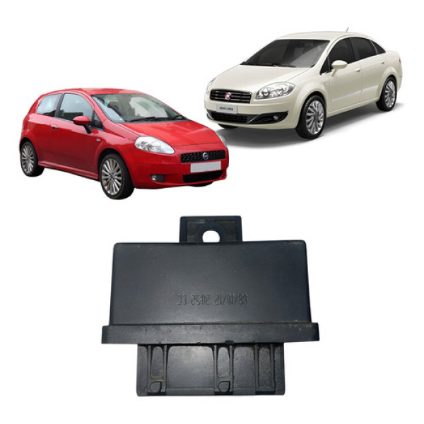 Relê Modulo Da Bomba Combustível Punto/linea Cx251 Preto
