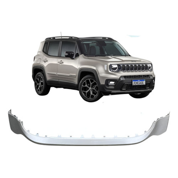 Parachoque Dianteiro Jeep Renegade 2015 A 2020 P1 Preto