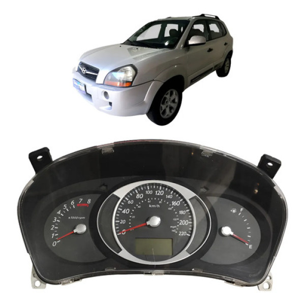 Painel Instrumentos Hyundai Tucson 2009 Cx484 Preto