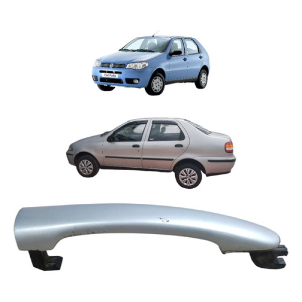 Maçaneta Ext Dianteira Esquerda Fiat Palio Siena 04/12 Cx351 Dianteira