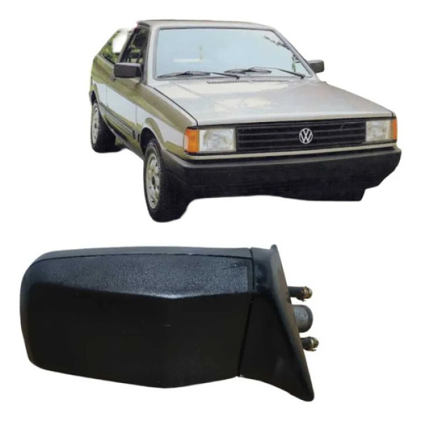 Retrovisor Manual Direito Vw Gol 1988 1995 Cx351