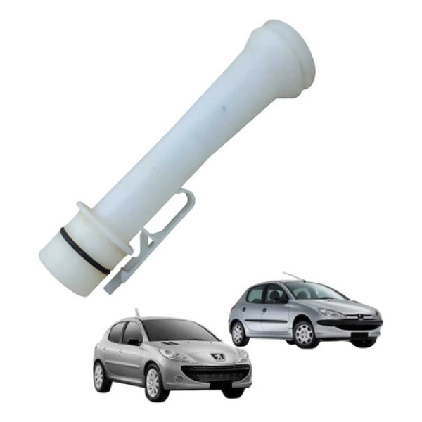 Gargalo Reservatorio Esguicho Parabrisa Peugeot 206 207 2009 Branco