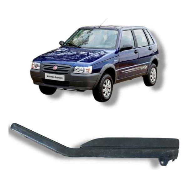 Puxador Da Porta Dianteira Direita Fiat Uno Mille 2010 Preto Dianteira