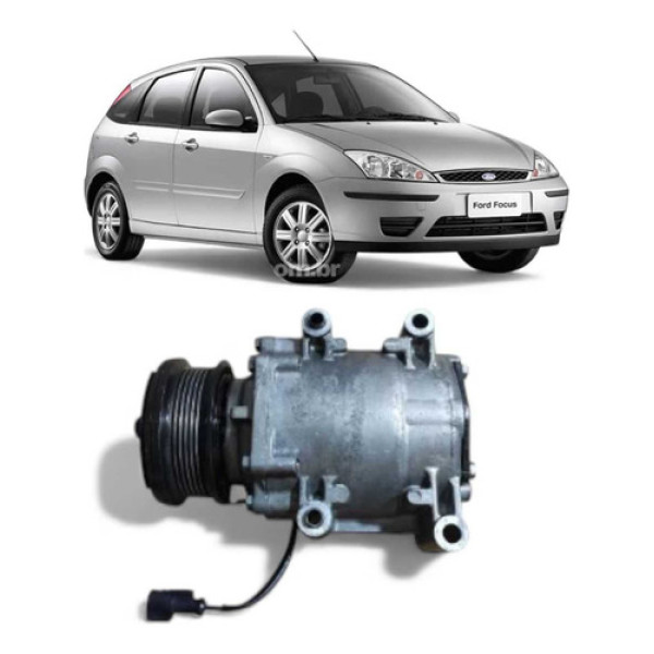 Compressor Ar Condicionado Focus 2.0 2009a12 Motor Duratec