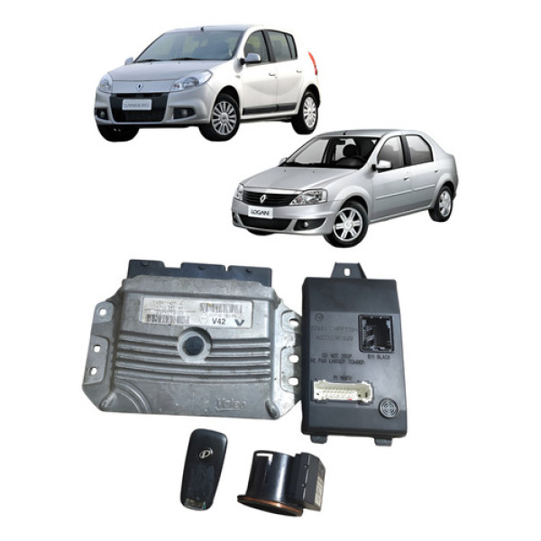 Kit Módulo Injeção Renault Logan Sandero 1.6 2012 A 2018