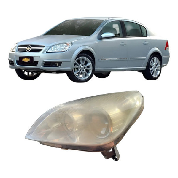 Farol Dianteiro Le Vectra Sedan 06/08 Original P12 Direito/passageiro