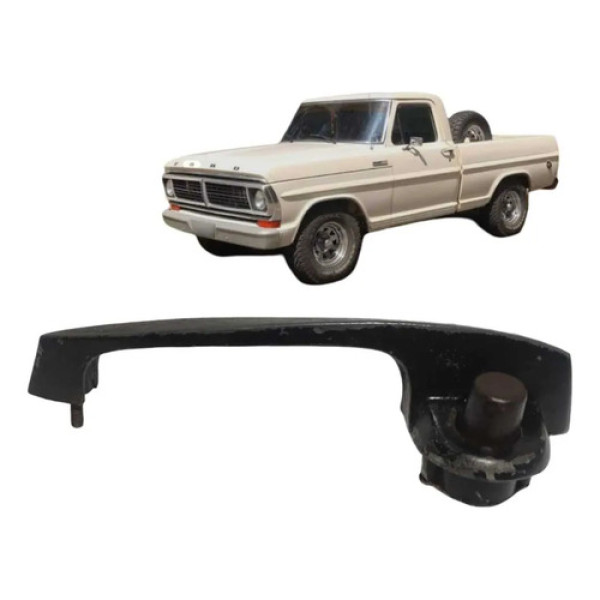 Maçaneta Dianteira Esquerda Ford F1000 1972 A 1992 Dianteira