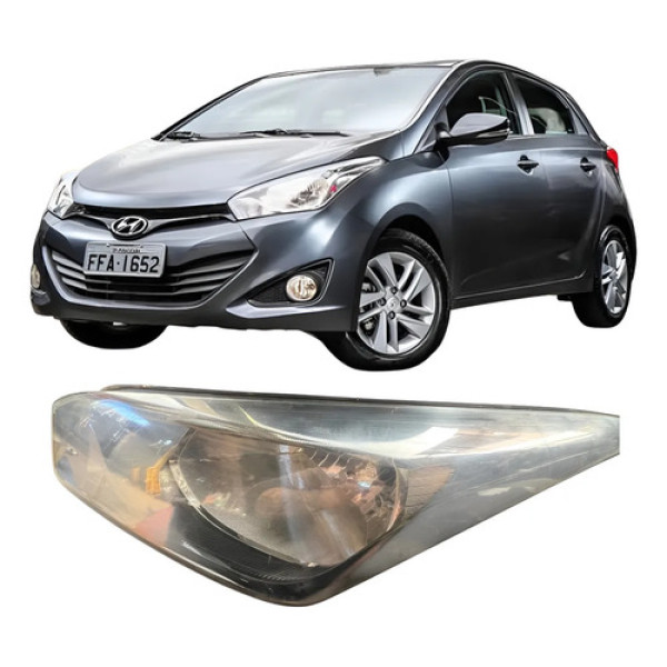 Farol Hb20 E Hb20s 2013 A 2019 Dianteiro Esquerdo Hyundai P7 Esquerdo/motorista