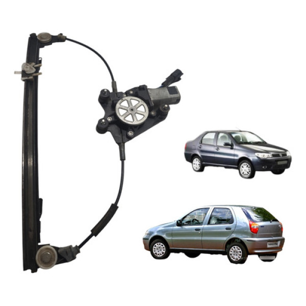 Máquina Vidro Elétrico Dianteiro Esq Palio Siena 06/12 Cx432