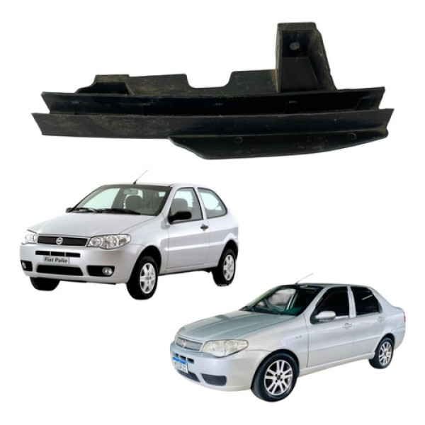 Canaleta Guia Vidro T.d Fiat Palio Siena 2004/2009 Cx516 Preto