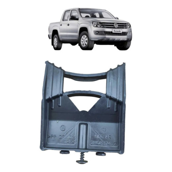 Guia Vidro Dianteiro Direito Vw Amarok 3.0 2010 A 2020 Preto