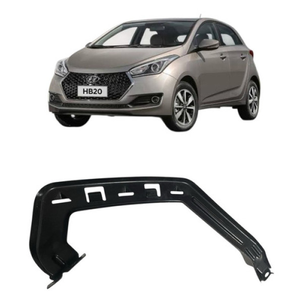 Suporte Guia Parachoque Farol Esquerdo Hb20 2013/2019 Cx366