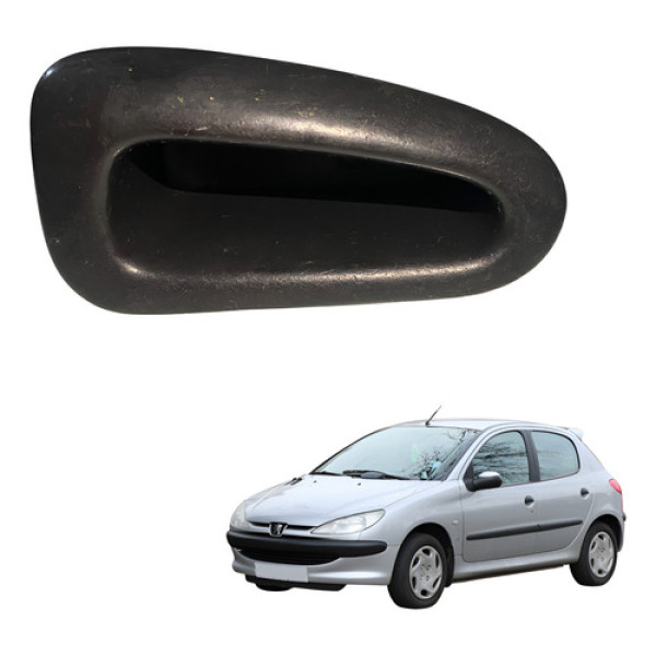 Moldura Puxador Interno Porta Direita Peugeot 206 00/08 Cx71