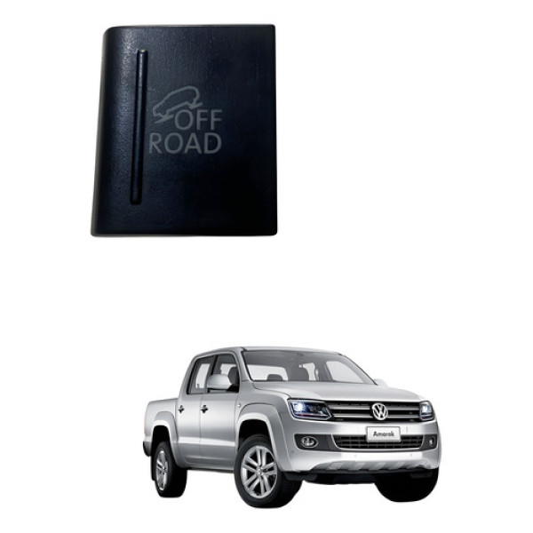 Botão Interruptor Off Road Amarok 2010/2016 Cx534 Preto
