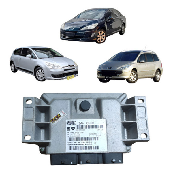Módulo Injeção Peugeot 307 408 Citroen C4 Flex 2007a2012