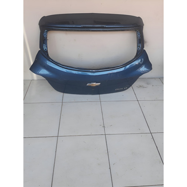 Tampa Traseira  Ônix  Joy 2013/2019 Gm Azul Azul