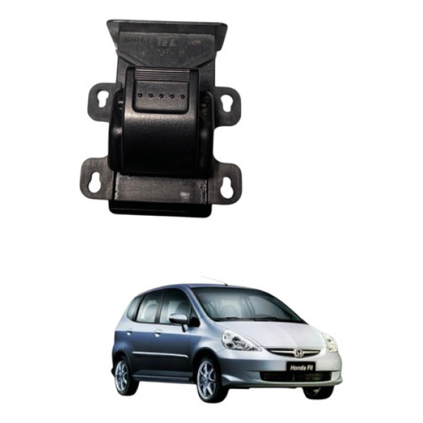 Botão Vidro Traseiro Esquerdo Honda Fit 2004/2008 Cx150