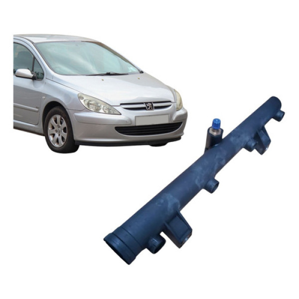 Flauta De Bico Injetor Peugeot 307 C4 2.0 9628084680 Cx317