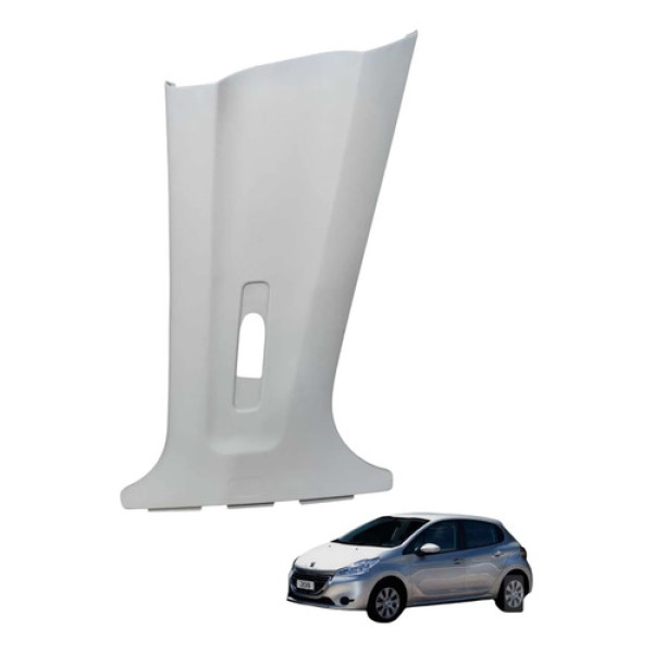 Acabamento Superior Coluna Central Direito Peugeot 208 2015
