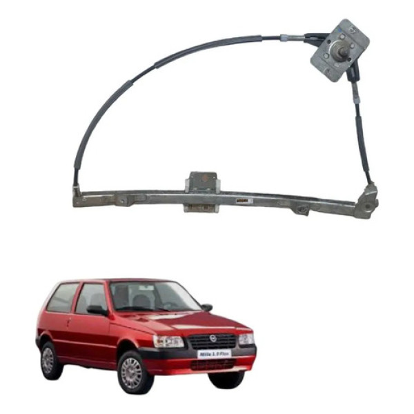 Maquina Vidro Diant Dir Manual Uno 2 Portas 2005 13 Cx365