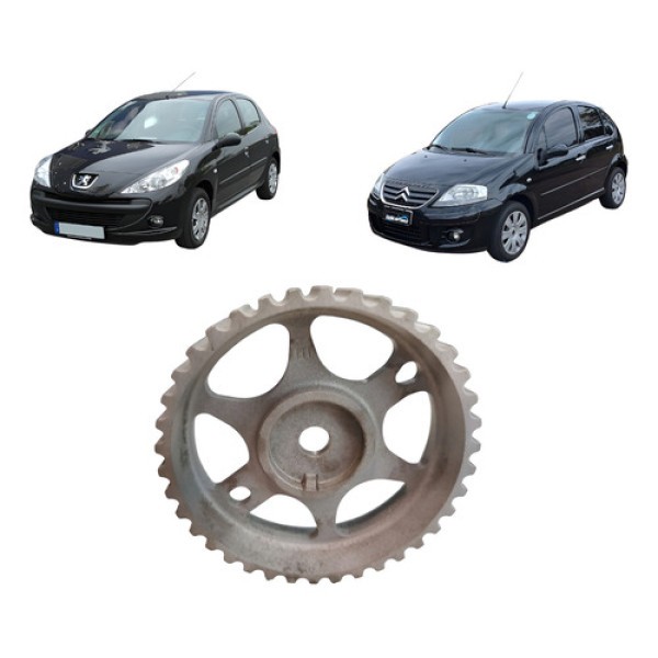Polia Comando Admissão C3 1.6 16v 206 1.6 16v 10/18 Cx233
