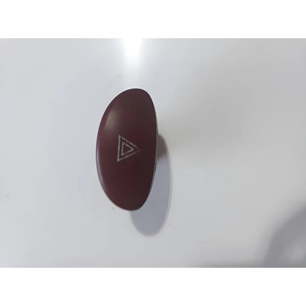 Botão  Pisca Alerta Xsara Picasso  2001/2011 Cx243 Vermelho Vermelho