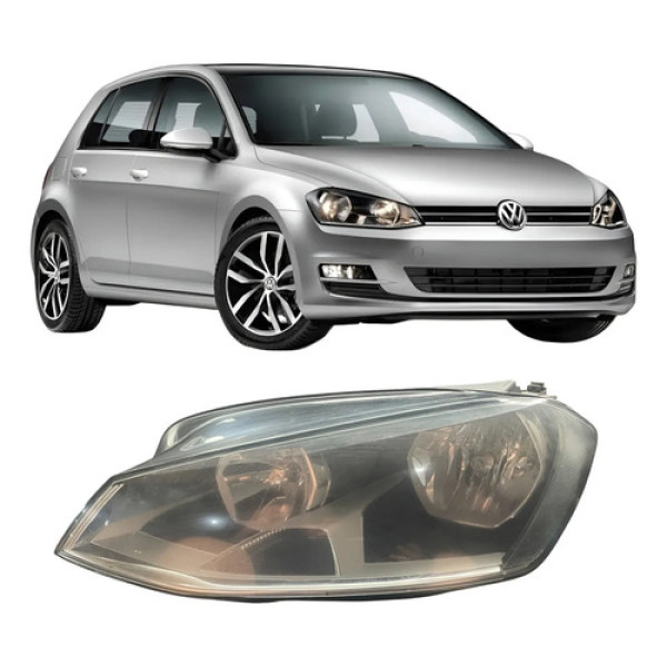 Farol Golf 14/18 Lado Esquerdo P8 Esquerdo/motorista