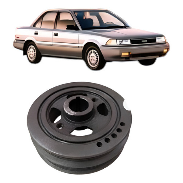 Polia Virabrequim Toyota Corolla 1992/2002 Cx255