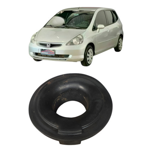 Borracha Calço De Mola Honda Fit 2003/08 Cx520 Preto Preto