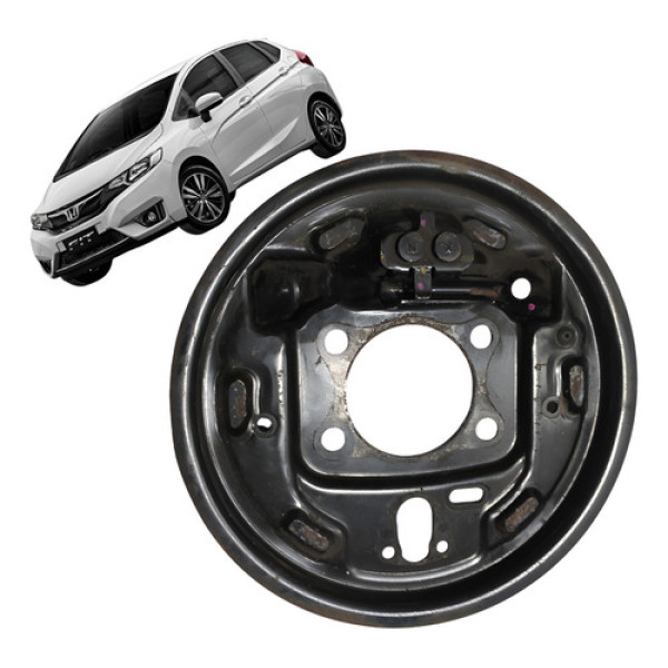 Espelho Freio Traseiro Esquerdo Honda Fit 2015/2016 Cx470 Preto