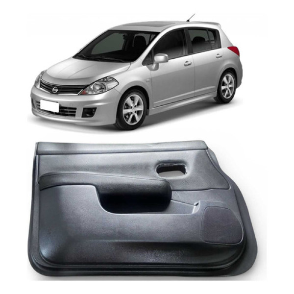 Forro De Porta Dianteiro Esquerdo Nissan Tiida 2008 A 2013