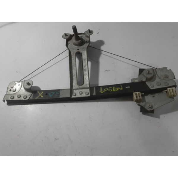 Maquina Vidro Manual Tras Direita Sandero Logan 2007 A 2013