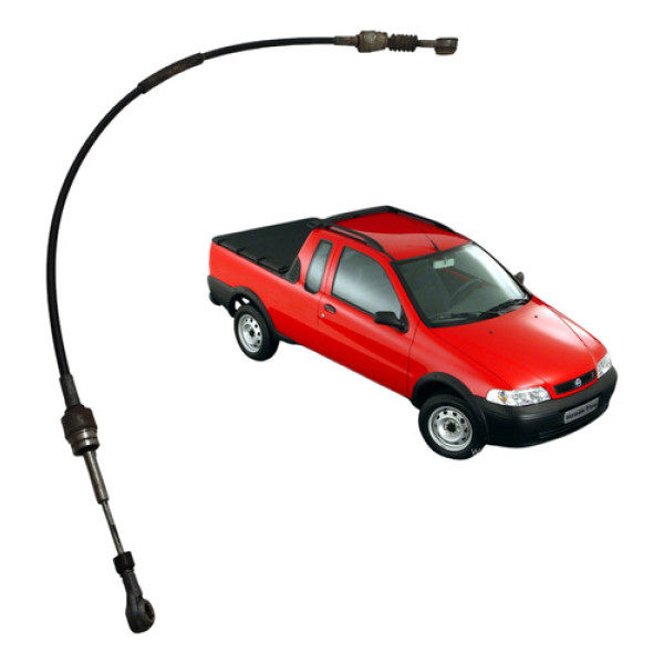 Cabo Engate Marcha Fiat Strada 1.4 2006/2009 Cx303