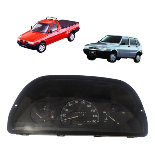 Painel Instrumentos Fiat Uno Fiorino 1998 Cx490 Preto