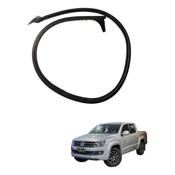Borracha Inferior Porta Externa D.e Amarok 2010/2014 Cx539 Preto