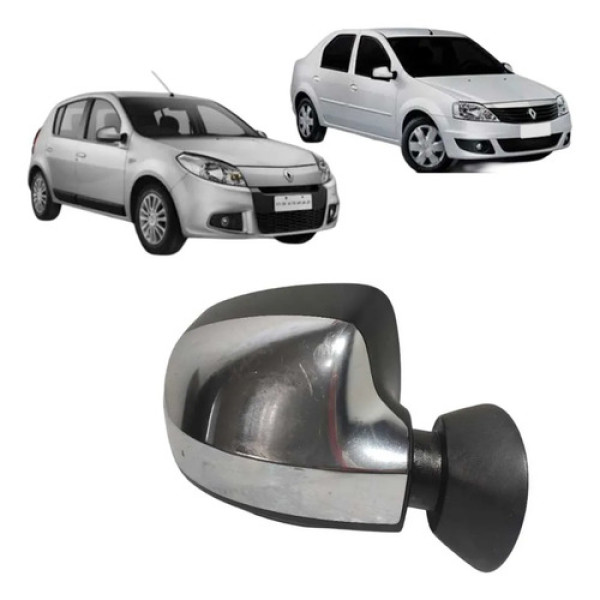 Retrovisor Elétrico Direito Renault Sandero Logan 2007 2014