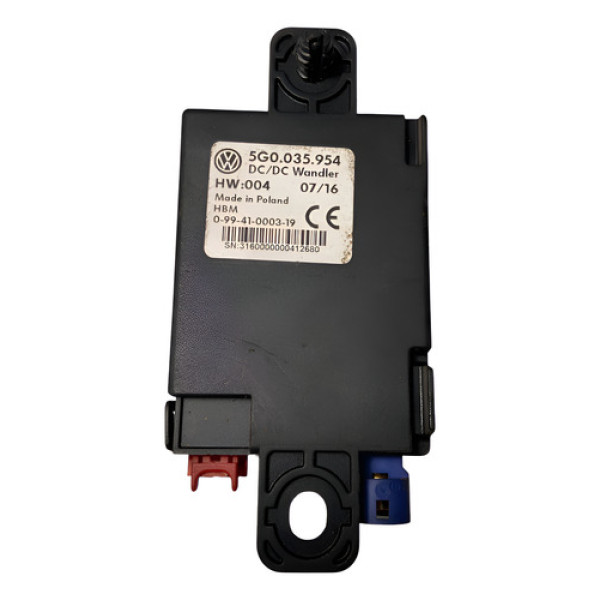 Módulo Conforto Conversor Voltagem Usb Golf 15/16 Cx262 Preto