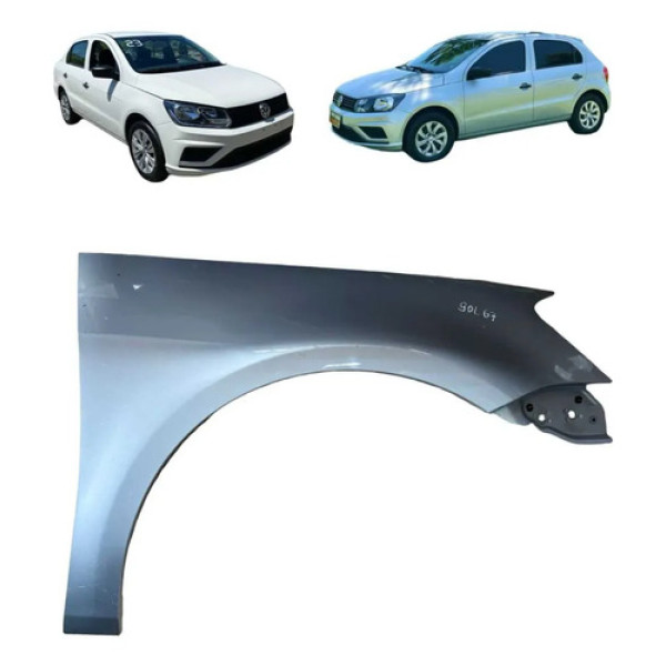 Paralama Direito Vw Gol Voyage G6 G7 2014 2015 2016 2017