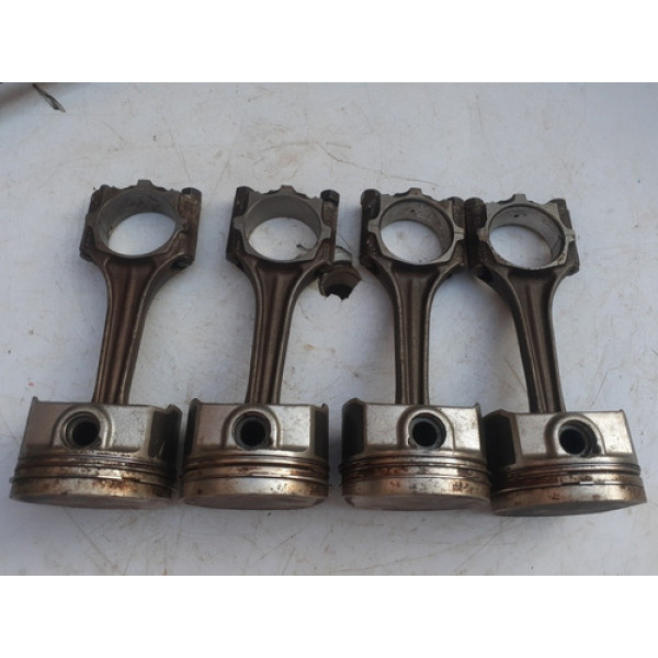 Pistão Com Biela Motor Audi A3 1.8 20v Aspirado (2 Unidades)