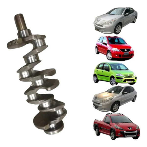 Virabrequim Peugeot 206 207 Hoggar Citroen C3 1.4 Std