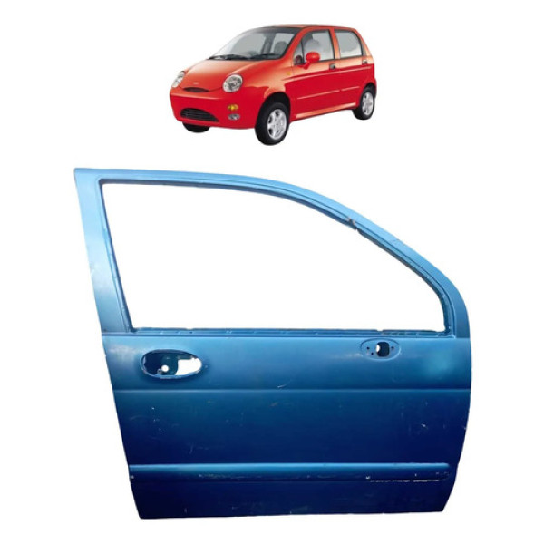 Porta Dianteira Direita Chery Qq 1.1 16v 2008-2013 Dianteira Direita Azul