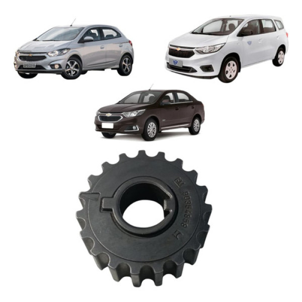 Engrenagem Virabrequim Original Gm Spin Onix 90354858 Cx268
