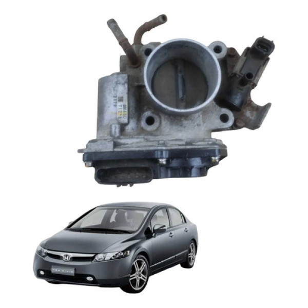 Tbi Corpo Borboleta Honda Civic 1.8 16v 6 Pinos 2008 11 Cx78