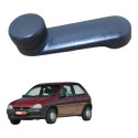 Macaneta Manivela Vidro Chevrolet Corsa 1997 2002 Preto