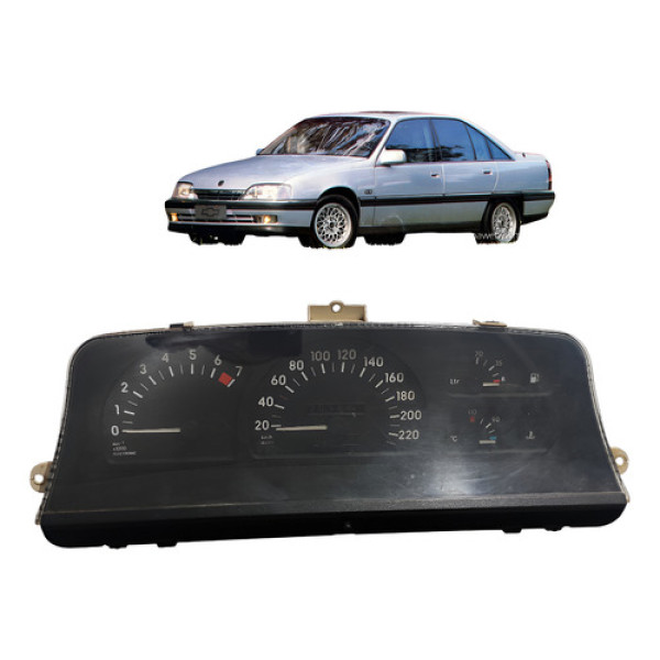 Painel Instrumentos Gm Omega 1997/1998 Cx493 Preto