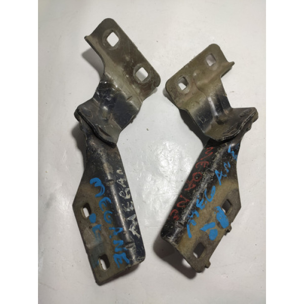 Par Dobradiças Capô Renault Megane 07/12 07/12