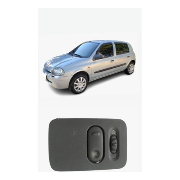 Botão Reostato Desembaçador Painel Clio 99 700436111 Cx243a